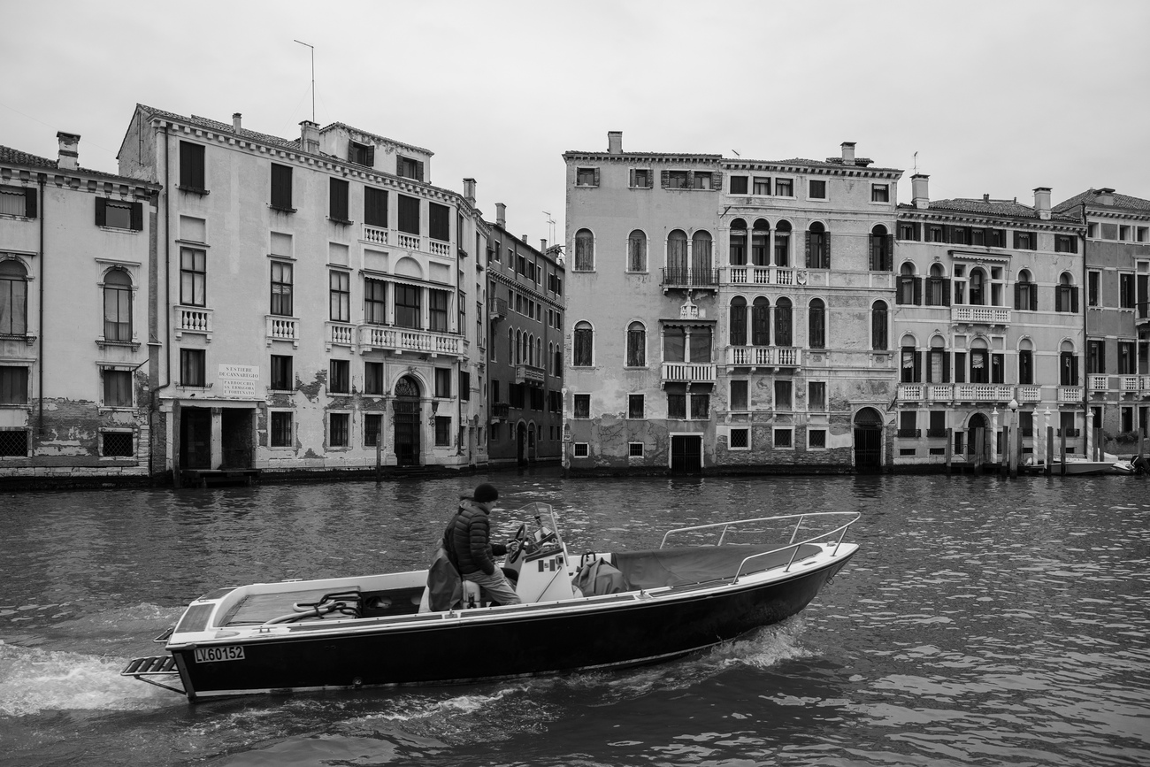 Canal Grande v místě spojení s Rio di Noale